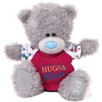 Классическая игрушка Me To You Мишка Teddy в майке Hugs and Kisses (20 см) [G01W3437]