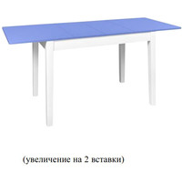 Кухонный стол ТехКомПро Ирис 80x125 (прованс/тон 1)