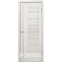 Межкомнатная дверь Portas S29 80x200 (французский дуб, стекло мателюкс матовое)