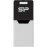 USB Flash Silicon-Power Mobile X20 Black 16GB (SP016GBUF2X20V1K)