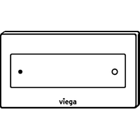 Панель смыва Viega Visign for Style 12 8332.1 (черный/белый) [690 625]