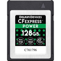 Карта памяти Delkin Devices Power CFexpress DCFX1-128 128GB