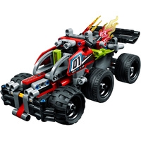 Конструктор LEGO Technic 42072 Зеленый гоночный автомобиль