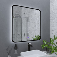  Grossman Зеркало Elegans-норма Black LED 1780802 (с сенсорным выключателем и подогревом)