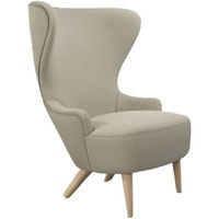 Интерьерное кресло Tom Dixon Wingback Micro Chair NA Fabric A (бежевый/коричневый) в Солигорске