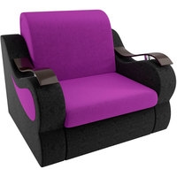 Кресло-кровать Лига диванов Меркурий 100676 80 см (фиолетовый/черный)