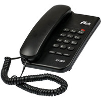 Проводной телефон Ritmix RT-320 (черный)