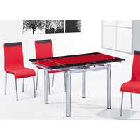 Кухонный стол Королевство Сна B179-8 (красный/черный)