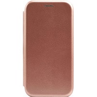 Чехол для телефона EXPERTS Winshell Book для Samsung Galaxy A10/M10 (розово-золотой)