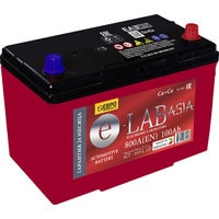 Автомобильный аккумулятор E-Lab Asia 100 JR (100 А·ч)