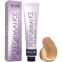 Крем-краска для волос Ollin Professional Performance 10/0 светлый блондин