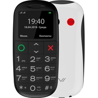 Кнопочный телефон Vertex C312 (белый)