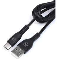 Кабель Digital Part TC-303 USB Type-A - USB Type-C (1 м, черный)