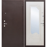 Металлическая дверь Garda Ампир (белый ясень)