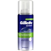 Пена для бритья Gillette TGS Sensitive Skin для чувствительной кожи с алоэ (100 мл)