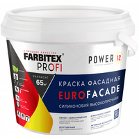 Краска Farbitex Profi EuroFacade самоочищающаяся База А 6 кг (белый)