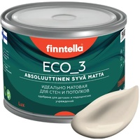 Краска Finntella Eco 3 Wash and Clean Manteli F-08-1-9-LG146 9 л (бежевый)