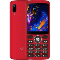 Кнопочный телефон Vertex D571 (красный)