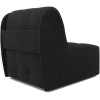 Кресло-кровать Мебель-АРС Барон №2 (велюр, черный НВ-178 17)