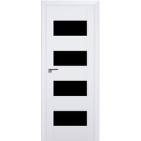Межкомнатная дверь ProfilDoors 46U L 80x200 (аляска/триплекс черный)