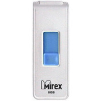 USB Flash Mirex SHOT WHITE 8GB (13600-FMUWST08)