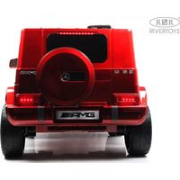 Электромобиль RiverToys Mercedes-AMG G63 G111GG (красный глянец)