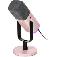 Проводной микрофон FIFINE AM8 (розовый)
