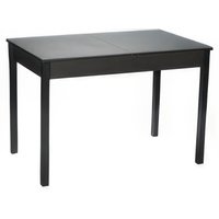 Кухонный стол Древпром М81 Бристоль ДП1-03-03 110-140x68 (темно-серый/графит)