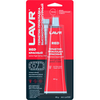  Lavr Герметик-прокладка красный высокотемпературный Red Ln1737 85 г