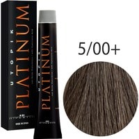 Крем-краска для волос Hipertin Utopik Platinum 5.00+ светлый шатен интенсивный 60 мл