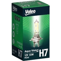 Галогенная лампа Valeo H7 Aqua Vision 1шт