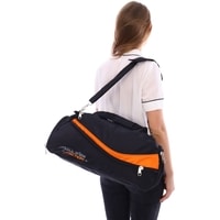 Дорожная сумка Capline №8 (черный/оранжевый)