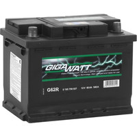 Автомобильный аккумулятор GIGAWATT G62R (60 А·ч)