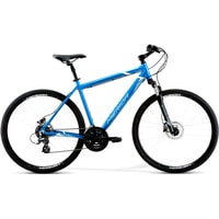 Велосипед Merida Crossway 10 L 2021 (голубой)