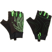Перчатки Jaffson SCG 46-0336 (M, черный/зеленый)