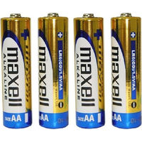 Батарейка Maxell Alkaline AA 4 шт (в блистере)