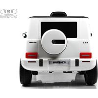 Электромобиль RiverToys Mercedes-AMG G63 4WD G333GG (белый)