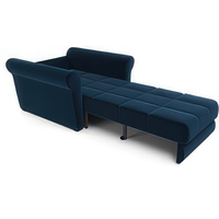 Кресло-кровать Мебель-АРС Гранд (велюр, темно-синий Luna 034)