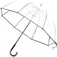 Зонт-трость RST Umbrella 111A-BW (прозрачный/черный)