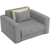 Кресло-кровать Mebelico Мэдисон 59224 (рогожка, серый)