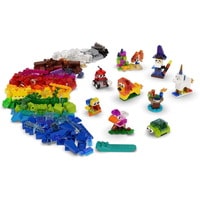 Набор деталей LEGO Classic 11013 Прозрачные кубики