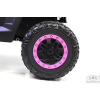 Электромобиль RiverToys T777TT 4WD (розовый камуфляж)