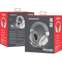 Наушники Genesis Neon 750 RGB (белый)