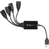 USB-хаб  Buro BU-HUB4-0.3-U2.0-Splitter