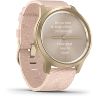 Гибридные умные часы Garmin Vivomove Style (золотистый/розовый)