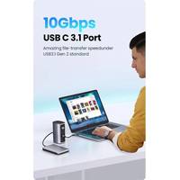 Док-станция Ugreen USB C Triple Display Docking Station 12-in-1 90325