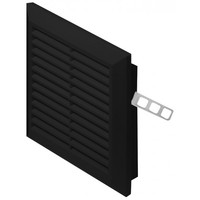 Вентиляционная решетка Awenta Classic T40CZ 17x17 (черный)