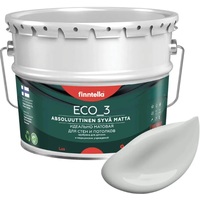 Краска Finntella Eco 3 Wash and Clean Tuhka F-08-1-9-LG224 9 л (светло-серый)