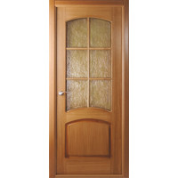 Межкомнатная дверь Belwooddoors Наполеон 90 см (стекло, шпон, дуб/кора дуба бронза)