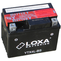 Мотоциклетный аккумулятор Loxa YTX4L-BS (3 А·ч)